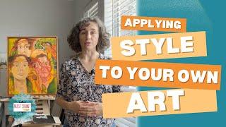 How to Study an Artist: Applying Style to Your Own Art (Using Gustav Klimt as our example)