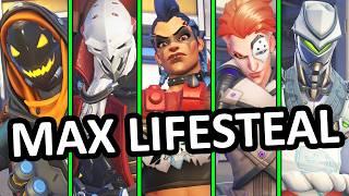 We ONLY Bought LIFESTEAL Items in Overwatch Stadium
