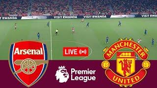 [LIVE] Arsenal vs Manchester United Premier League 24/25 Full Match - Video Game Simulation