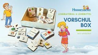 Lernmaterial Vorschulbox | Holzspiele zum Üben und Fördern | Schule | Kindergarten | Erklärvideo