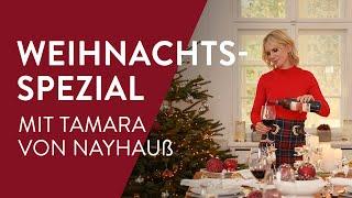 Homestory: Weihnachtlich dekorieren mit Tamara von Nayhauß | Weihnachtstrends 2021