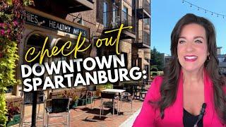 Downtown Spartanburg SC Tour 2024 | Best Restaurants, Bars & Attractions | Living in Upstate SC