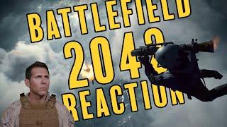 Insane Veteran REACTS to BATTLEFIELD 2042 -  battlefield 2042 trailer reaction