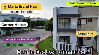 Corner House Size 5 Marla | Bahria Enclave Islamabad | #bahriaenclave #houseforsale