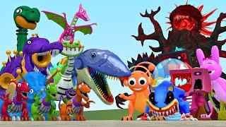 All Dino Toy Pianosaurus Poppy Playtime 4 Family Vs All Last Phase Sprunki Incredibox In Garry's Mod