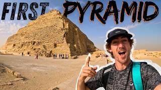 CRAZY CAIRO and exploring the oldest pyramid in Egypt!