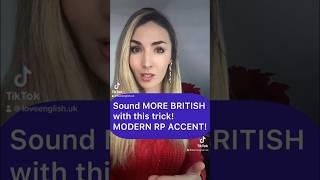 Get a BRITISH Accent by making your long vowels LONG!