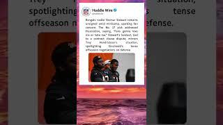 Bengals Rookie Shemar Stewart Holds Out Over Contract Clause | #shorts