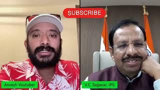 V.C. Sajjanar IPS AND NAA ANVESHANA DEBATE ON BETTING APP'S