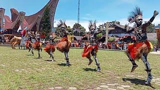 Tarian Tradisional Timika - Pangkur Sagu  Perayaan 110 Tahun Injil masuk toraja