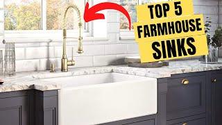 Top Farmhouse Sinks for 2024 (Stainless & More!)