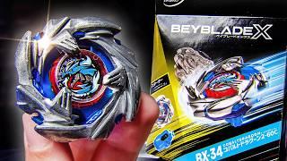 LEFT REVOLUTION!! Cobalt Dragoon 2-60C Left Spin UNBOXING + BATTLE! || Beyblade X