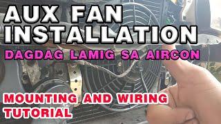 Auxiliary Fan with Fuse and Relay Installation | Mitsubishi Lancer (PAANO MAG-LAGAY NG AUX FAN)