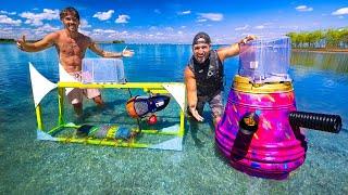 Homemade SUBMARINE VS. SUBMARINE Underwater Challenge!! (THEY ACTUALLY WORK!!)