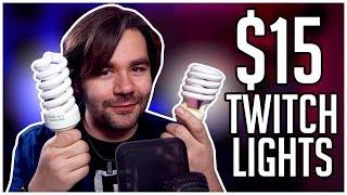 How To Light Your Twitch Stream for ONLY $15!