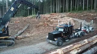 Peterbilt Square Nose #Short #peterbilt #logging