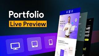 Make a Portfolio Gallery with Live Preview Box in Elementor | Portfolio for Web Designer/Developer