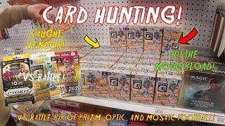 TARGET SPORTS CARD HUNT | HUNTING FOR 2020 PRIZM | MOSAIC VS PRIZM OPTIC RIP | VLOG | NEW GIVEAWAY