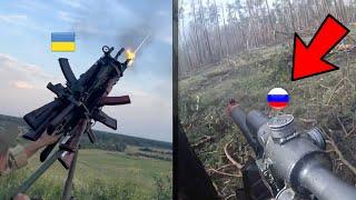  Ukraine War Update - Rare  VSS Vintorez GoPro •  AK 'Miniguns' • UA CV90 Hit & Zaporizja Front