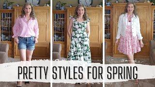 PRETTY STYLES FOR SPRING FASHION OVER 50 | Meet Penelope