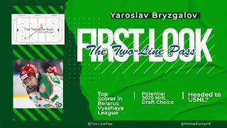 First Look at Yaroslav Bryzgalov - Potential 2025 NHL Draft Choice - On The Two-Line Pass