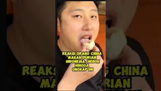 Reaksi orang China makan durian Indonesia #mukbang #shantydichina #kuliner #resep #food #foodlover