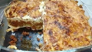 ПАСТИЦИО- ГРЕЧЕСКАЯ ЗАПЕКАНКА ИЗ МАКАРОН! СЫТНЫЙ ОБЕД ЗА МИНУТЫ!!ВКУСНОЕ И БЫСТРОЕ МЯСО С МАКАРОНАМИ