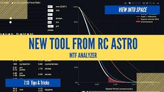 New FREE tool from RC Astro - The MTF Analzyer