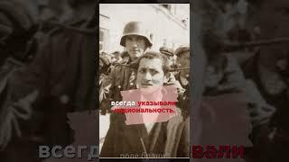 Как немцы вычисляли евреев среди населения СССР? #shorts