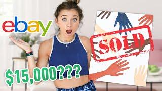 $15,000 for My Bad Art on eBay?? | Twin VS Twin Challenge #WithMe