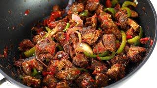 ASUN RECIPE | HOW TO MAKE ASUN: PEPPERED SMOKED GOAT MEAT| SISI JEMIMAH