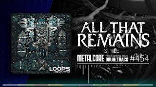 Metalcore Drum Track / All That Remains Style / 110 bpm