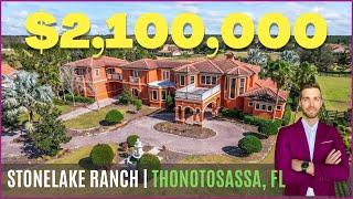 Inside a $2.1M Home in Tampa Luxury Community | Stonelake Ranch