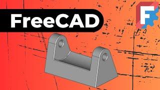 FreeCAD 3D CAD Very Basic Example