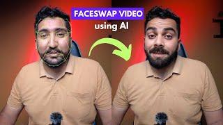 How to Face Swap Any Video using FREE AI | Deepfake 2024