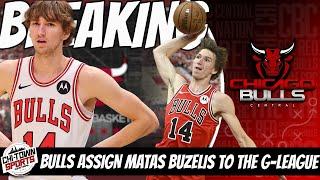 Breaking News: Chicago Bulls Assign Matas Buzelis To The G-League