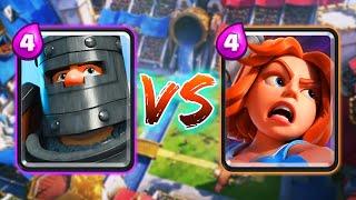 Dark Prince VS Valkyrie  / Clash Royale Battle