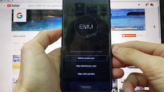 Honor 8 (FRD-L19) Hard reset (если забыл пин-код, пароль, графический ключ)