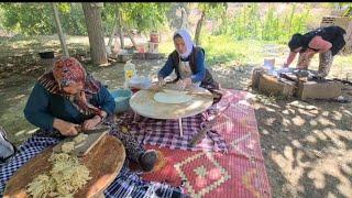 KÖY SAC MAKARNASI ERİŞTE NASIL OLUR HAMURDA NELER VAR? FADİME ABLAYLA MAKARNA YAPIMI BEZME ÇAY KEYFİ