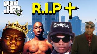 Rappers Death Recreation in GTA 5 (The Notorious BIG, 2Pac, Eazy E, Natte Dog)