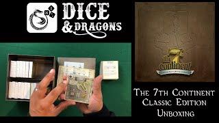 Dice and Dragons - The 7th Continent Classic Edition Unboxing