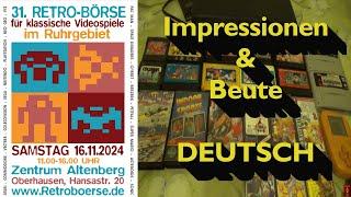 31. Retro-Börse Oberhausen Altenberg | 16.11.2024 | Impressionen&Ausbeute | #Retro-Boerse | DEUTSCH