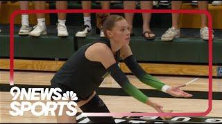 Mountain Vista's Bridget Malone blazes her trail on the volleyball court