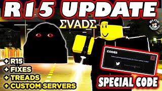 *New* EVADE R15 & Community Servers Update !! Claim Your Special CODE Now! | Roblox