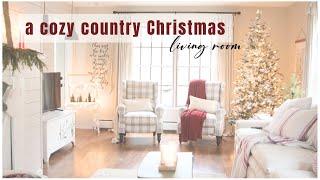 Cozy Christmas Living Room ~ Ohana Sofa from Chita Living ~ DIY Christmas Decor