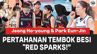 Park Eun-Jin dan Jeong Ho-young: Duet Middle Blocker yang Tak Terbendung!” RED SPARKS