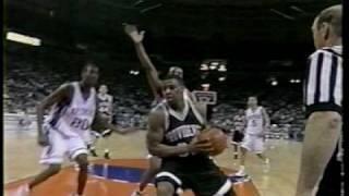 Jamel Thomas No Look pass from PC/Duke 97 NCAA