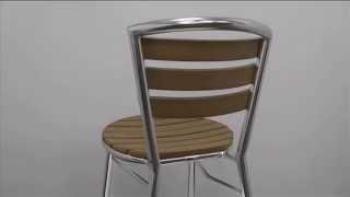 Norden Outdoor Restaurant Seating by BFM Seating