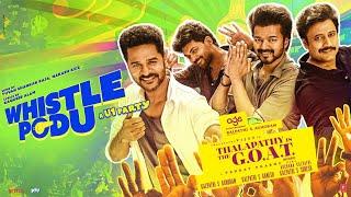 Whistle Podu (Lyrical) Hindi | Thalapathy Is The GOAT | Thalapathy Vijay | VP | U1 | AGS |T-Series