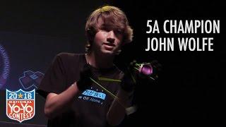 John Wolfe - 5A Final - 1st Place - 2016 US Nationals - Presented by Yoyo Contest Central